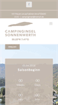 Mobile Screenshot of campinginsel-hatzenport.de